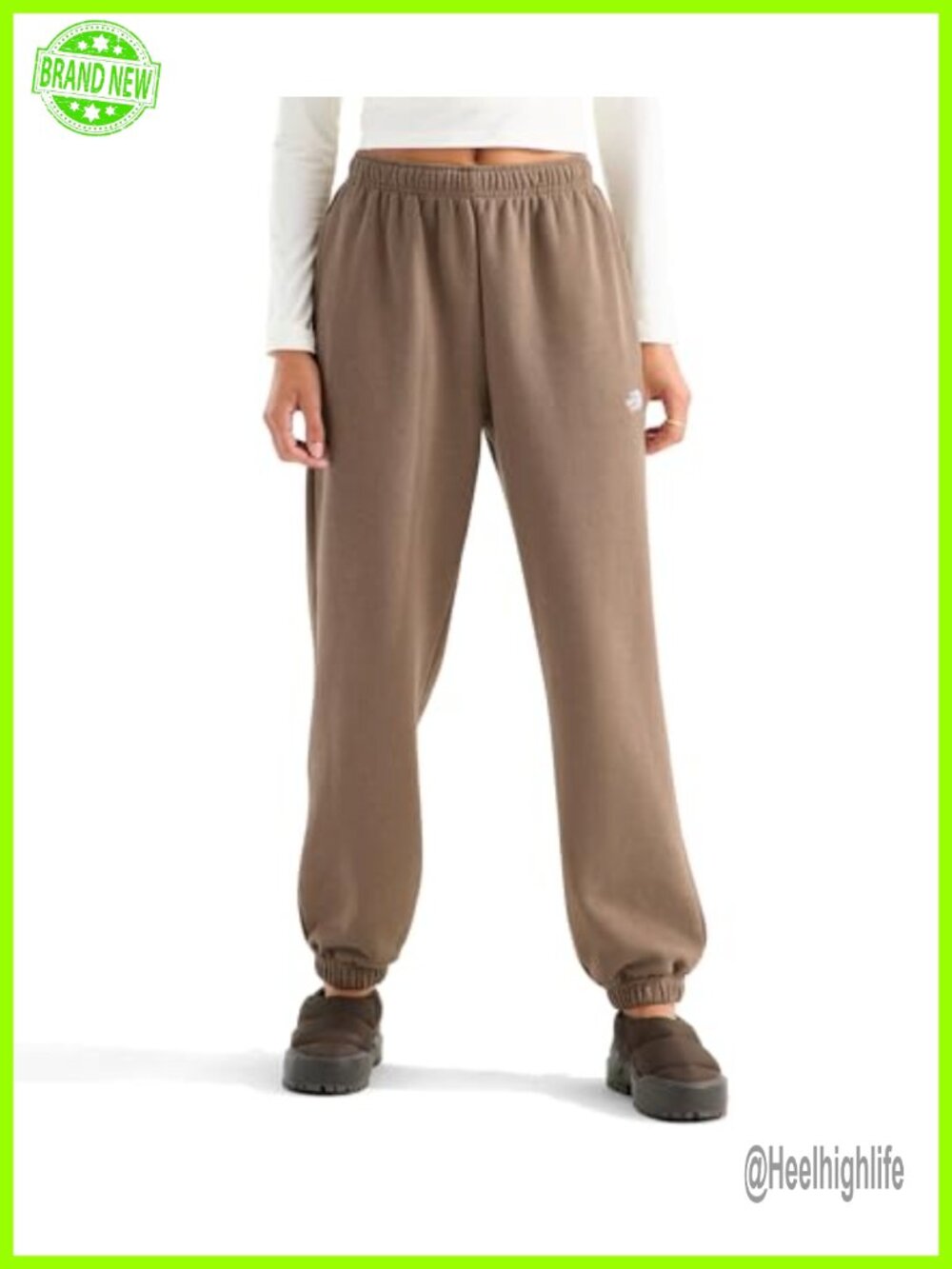 Womens Hiking Pants Cotton Polyester Blend Regular Fit Elastic Waistband